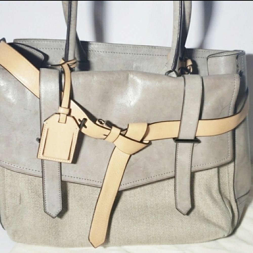Reed Krakoff Boxer tote woven leather combo - Picture 3 of 8